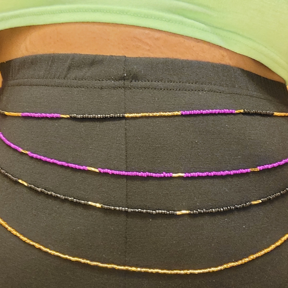Waist beads! Anklets! Bracelet! Earrings